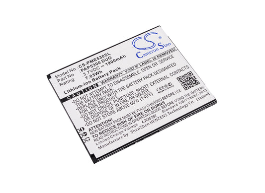 3.7V 1900mAh/7.03Wh Li-ion Mobile/SmartPhone Battery for Prestigio
