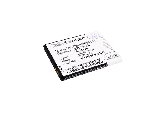 3.7V 2200mAh/8.14Wh Li-ion Mobile/SmartPhone Battery for Prestigio