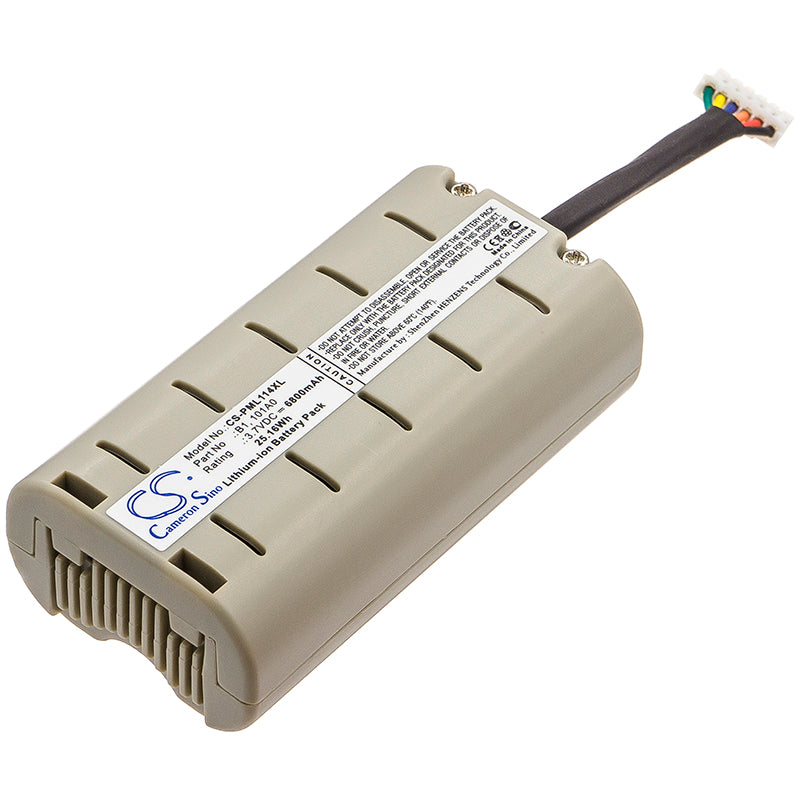 3.7VV 6800mAh/25.16Wh Li-ion DAB Digital Battery for Pure