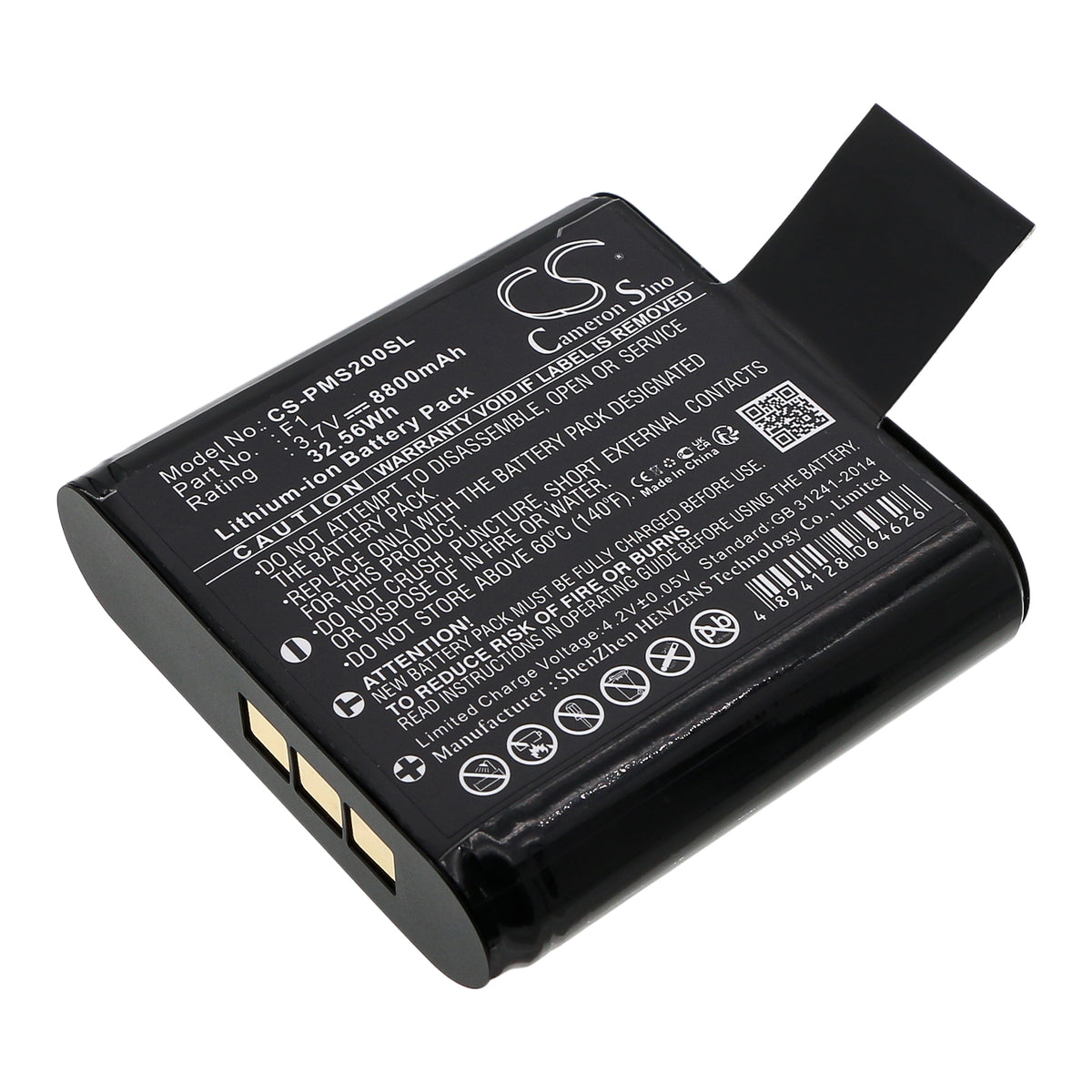 3.7V 8800mAh/32.56Wh Li-ion DAB Digital Battery for Pure
