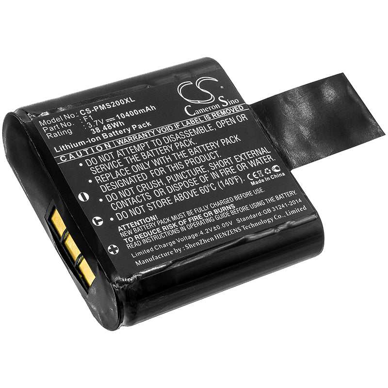 3.7V 10400mAh/38.48Wh Li-ion DAB Digital Battery for Pure
