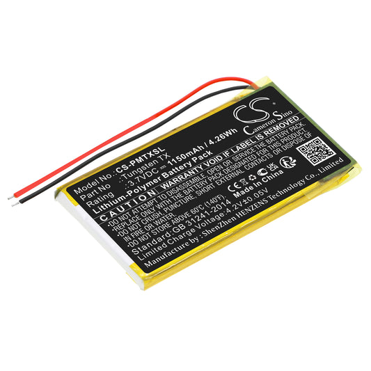 3.7V 1150mAh/4.26Wh Li-Polymer PDA/Pocket PC Battery for Palm