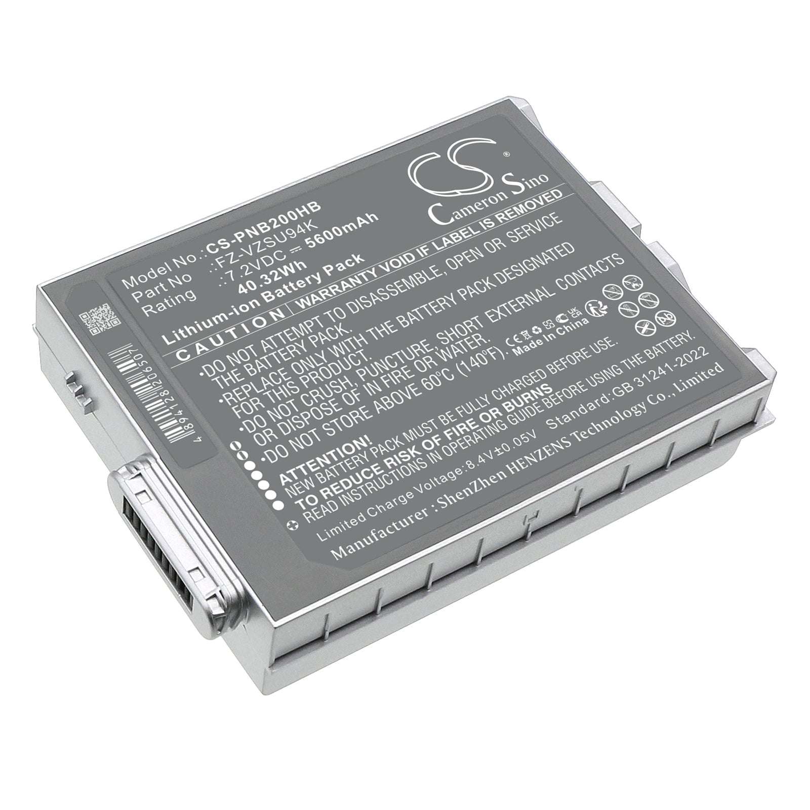 CS-PNB200HB Replacement Battery – Compatible with FZ-B2, FZ-M1, FZ-M1C, Toughpad FZ-B2, Toughpad FZ-M1, Toughpad FZ-M1C