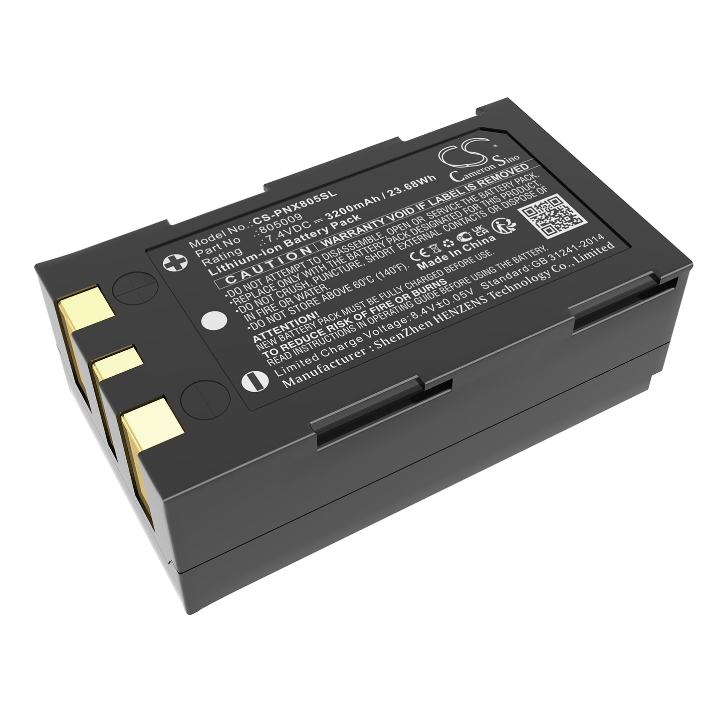 CS-PNX805SL Replacement Battery – Compatible with ThermoFOX, Thermomark GO, Thermomark GO.K