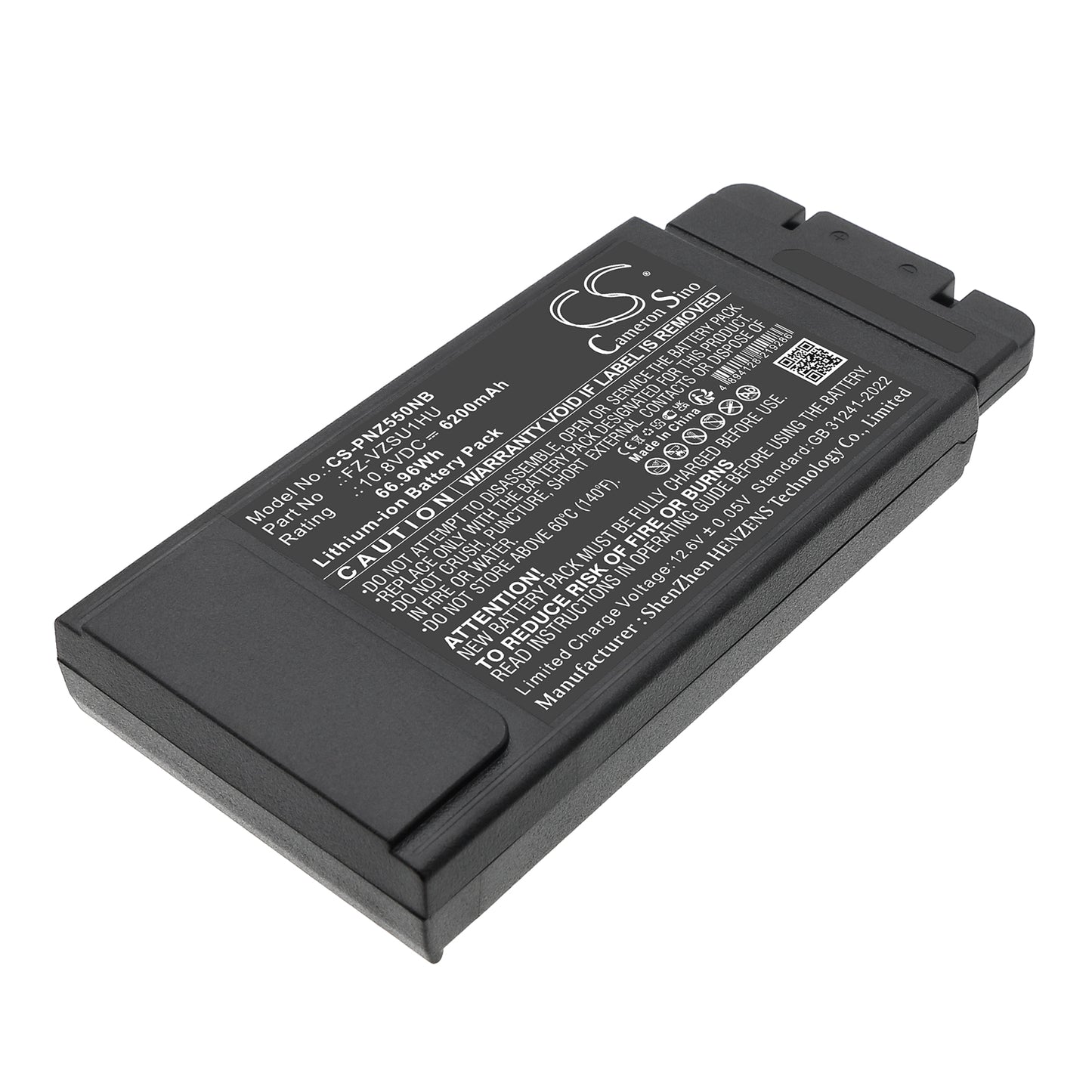 CS-PNZ550NB Replacement Battery – Compatible with Toughbook FZ-55 MK1, Toughbook FZ-55 MK2, Toughbook FZ-55 MK3