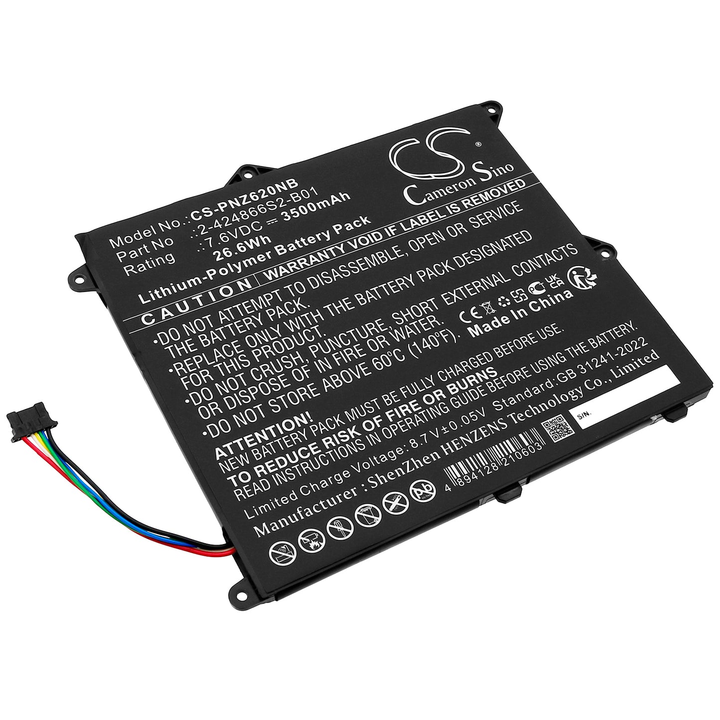 CS-PNZ620NB Replacement Battery – Compatible with CF-XZ6, CF-XZ62, CF-XZ62DCQR, CF-XZ62FKQR, CF-XZ67, CF-XZ68, CF-XZ6BDAPR, CF-XZ6BDBQR, CF-XZ6BFYQR, CF-XZ6C, CF-XZ6CDCQR, CF-XZ6CFKQR, CF-XZ6D, CF-XZ6DDAPR, CF-XZ6DFKQR, CF-XZ6E, CF-XZ6F, CF-XZ6HDAPR, CF-XZ6HDBQR, CF-XZ6HFAQR, CF-XZ6HFBQR, CF-XZ6K, CF-XZ6KDCQR, CF-XZ6KFKQR, CF-XZ6L, CF-XZ6LDAPR, CF-XZ6LDCQR, CF-XZ6LFKQR, CF-XZ6PDAPR, CF-XZ6PDCQR, CF-XZ6PFKQR, CF-XZ6RD3VS, CF-XZ6RD4VS, CF-XZ6RD6VS, CF-XZ6RF5VS, CF-XZ6RF7VS, CF-XZ6SF8VS, CF-XZ6T,