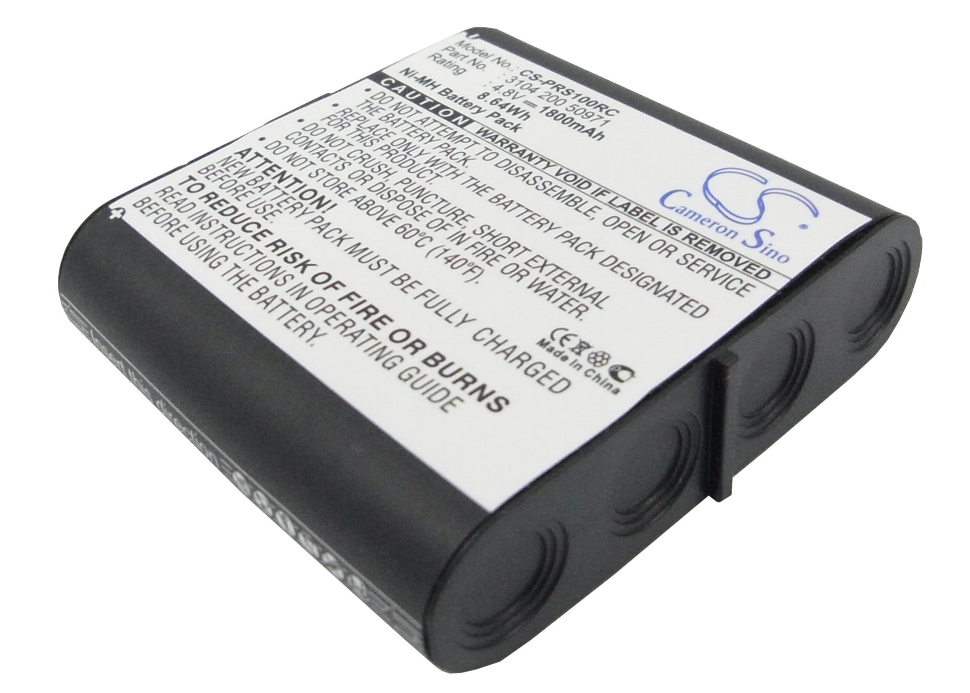 4.8V 1800mAh Ni-MH Remote Control Battery for Marantz