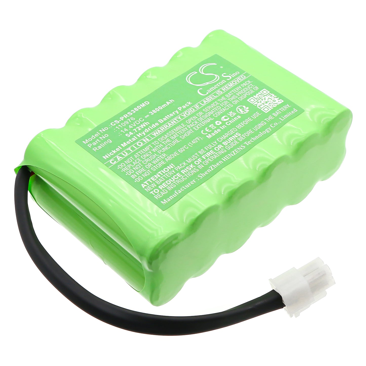 CS-PRS380MD Replacement Battery – Compatible with defibrillator Rescue Life, defibrillator Rescue Life 38