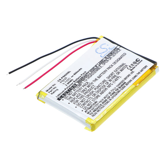 3.7V 800mAh Li-Polymer MP3/MP4/PMP Battery for Philips