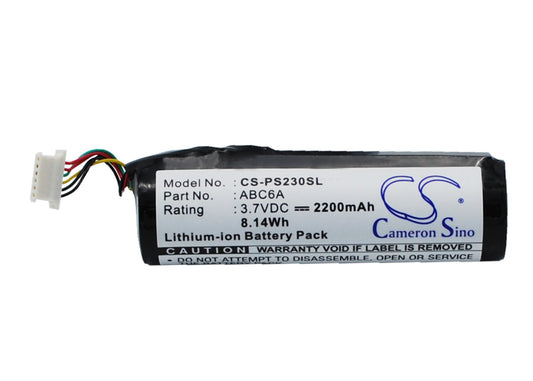 3.7V 2200mAh Li-ion MP3/MP4/PMP Battery for Philips