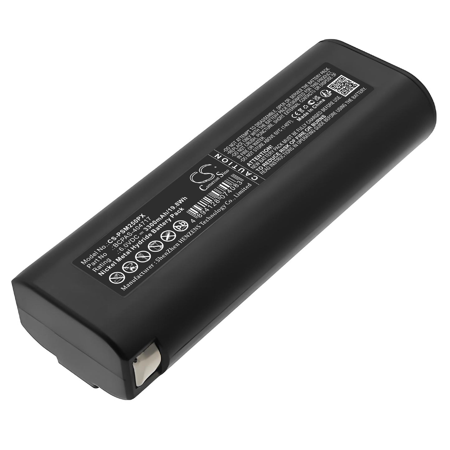 6V 3300mAh/19.8Wh Ni-MH Power Tools Battery for Paslode