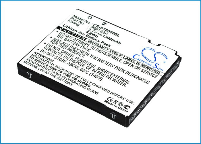3.7V 1300mAh Li-ion Mobile/SmartPhone Battery for Pantech
