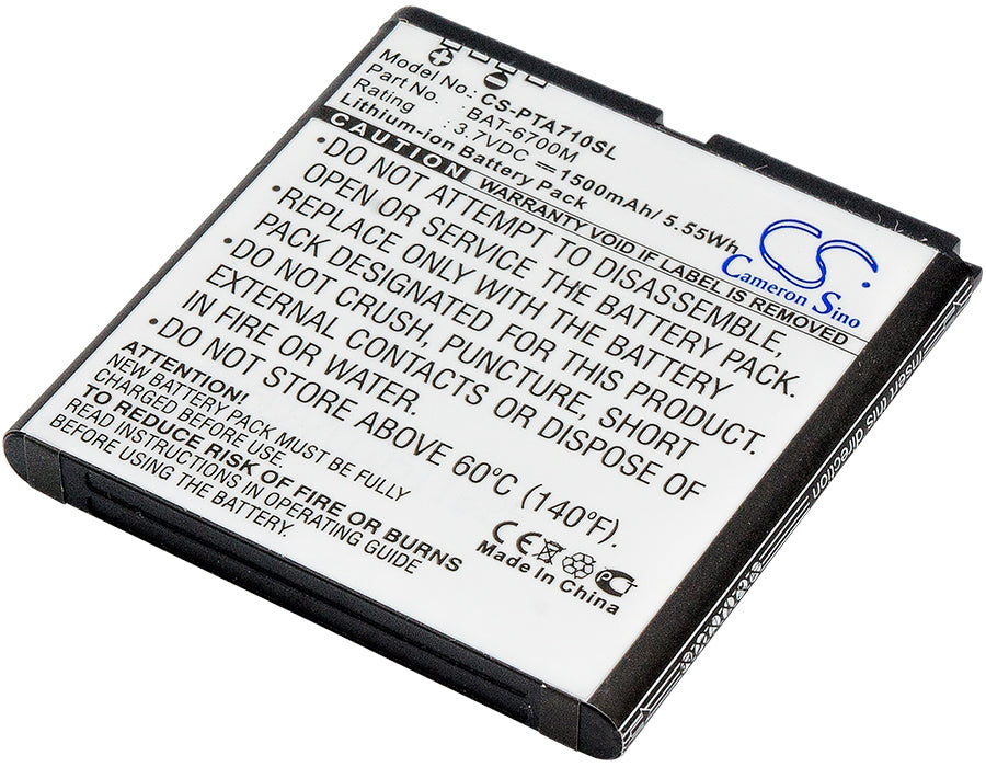 3.7V 1500mAh/5.55Wh Li-ion Mobile/SmartPhone Battery for Pantech