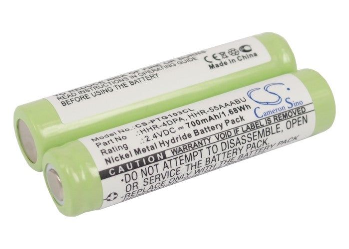 2.4V 700mAh/1.68Wh Ni-MH Cordless Phone Battery for American Telecom