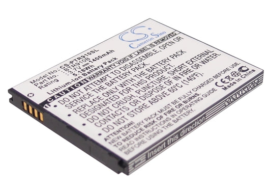 3.7V 1400mAh/5.18Wh Li-ion Mobile/SmartPhone Battery for Pantech