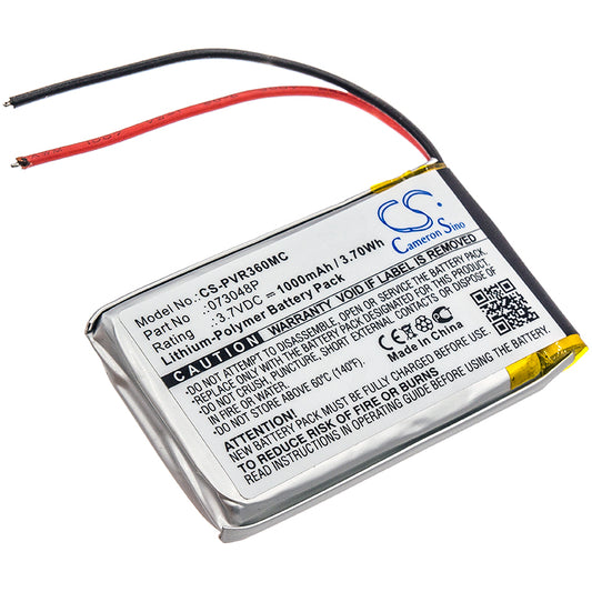 3.7V 1000mAh/3.70Wh Li-Polymer Camera Battery for Polaroid