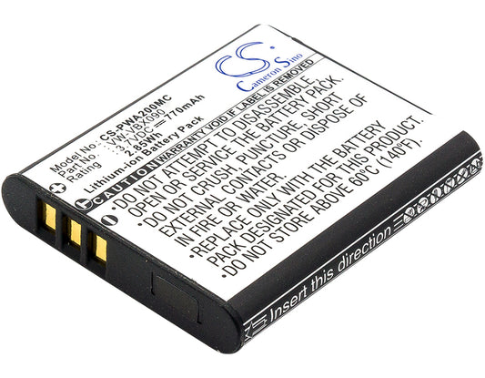 3.7V 770mAh/2.85Wh Li-ion Camera Battery for Panasonic