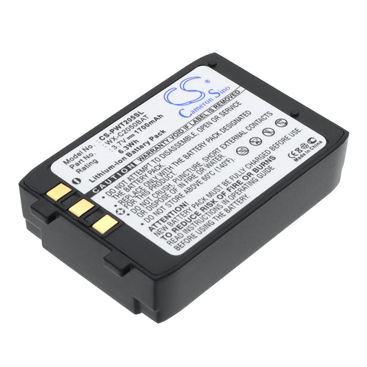3.7V 1700mAh/6.29Wh Li-ion Wireless Headset Battery for Panasonic
