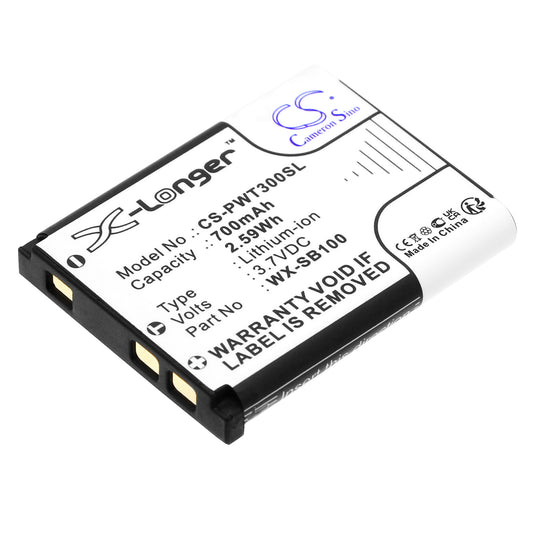3.7V 700mAh/2.59Wh Li-ion Wireless Headset Battery for Panasonic