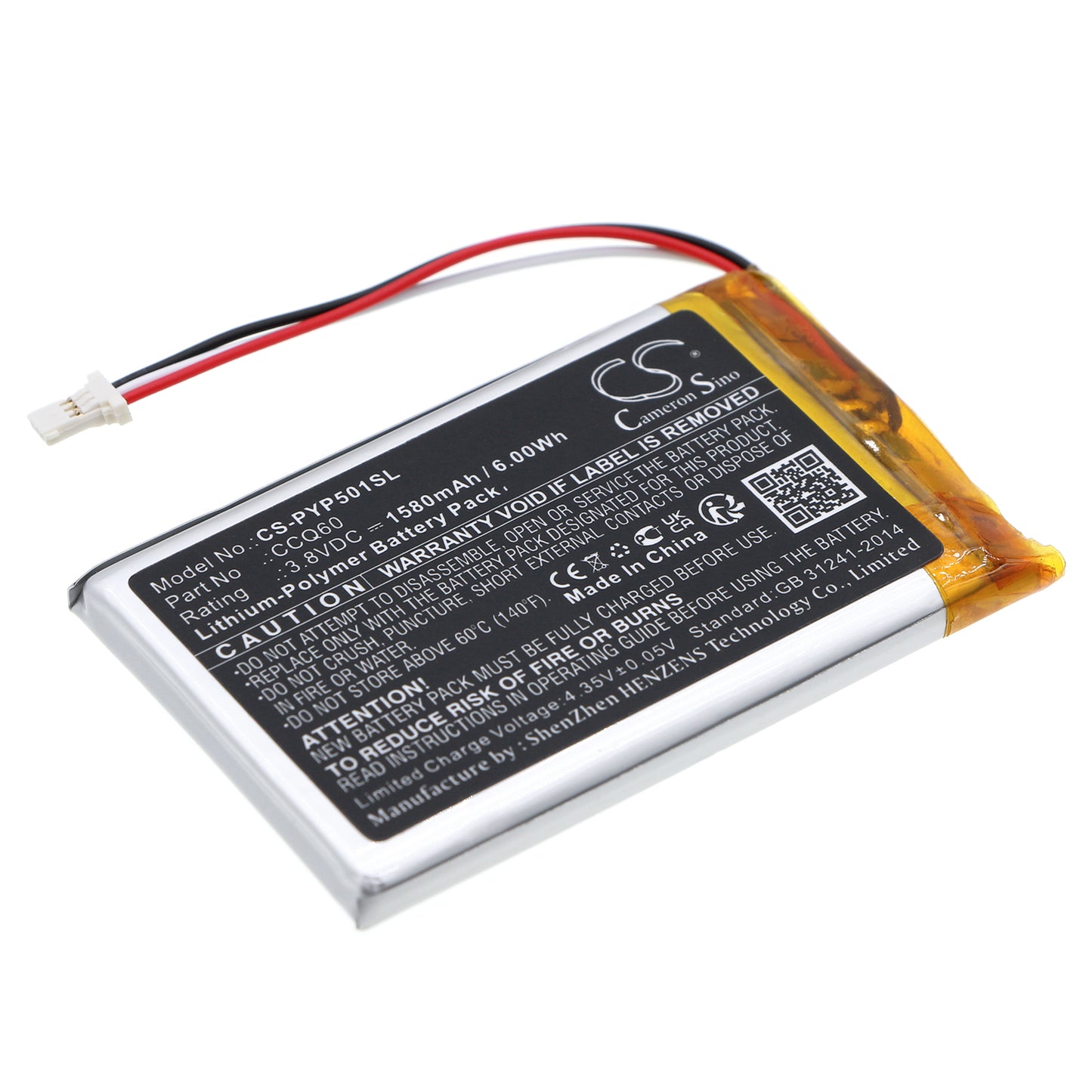 CS-PYP501SL Replacement Battery – Compatible with 5, M2W3140A, P0501