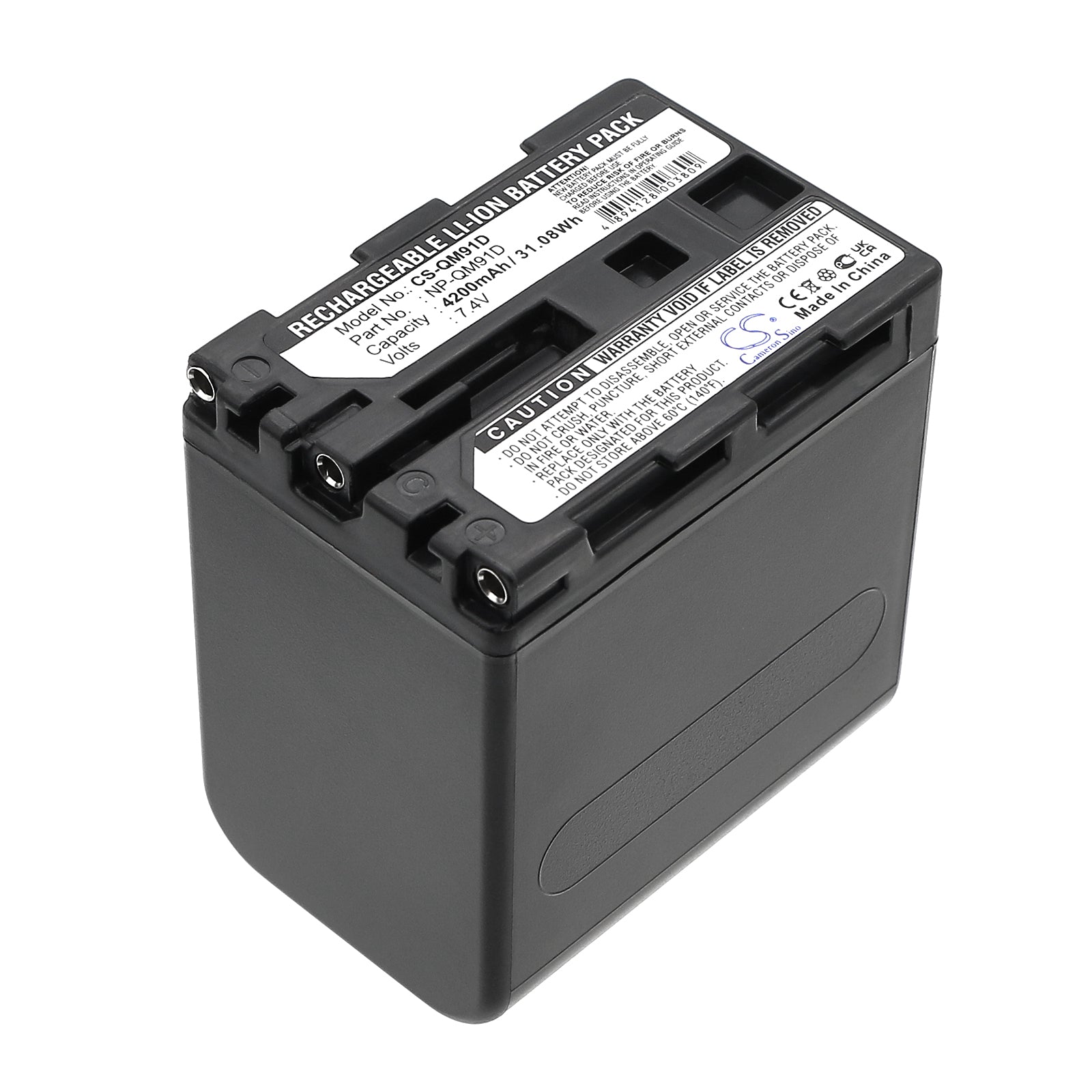 7.4V 4200mAh Li-ion Camera Battery for Sony