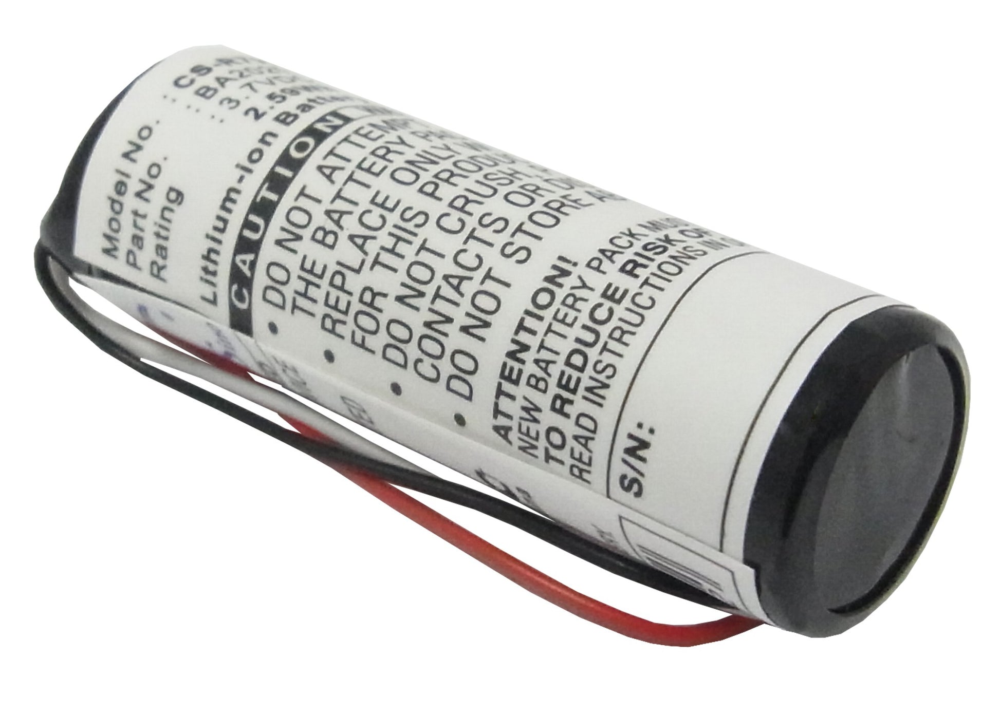 3.7V 700mAh Li-ion MP3/MP4/PMP Battery for Creative