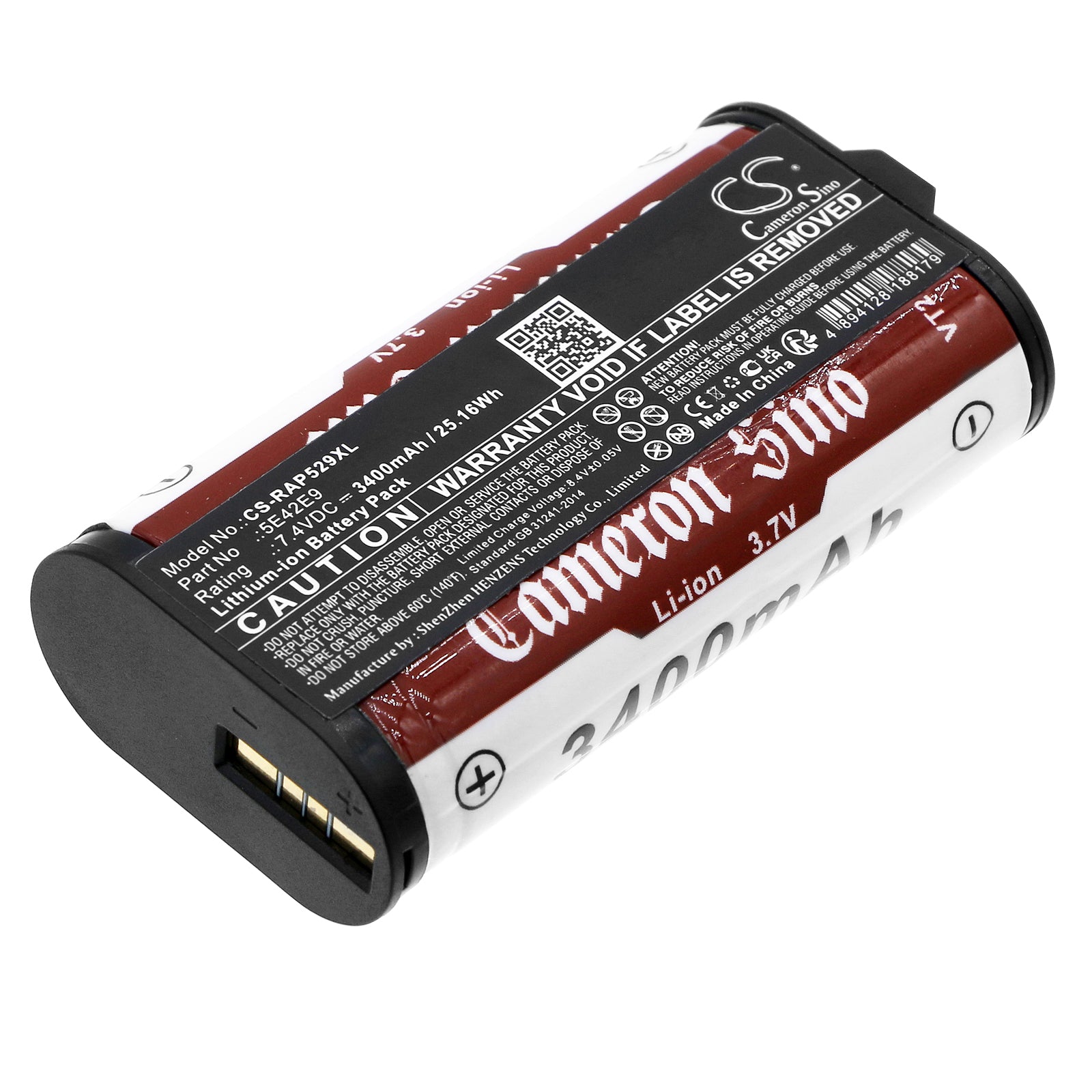 CS-RAP529XL Replacement Battery – Compatible with Alarm Home Base Pro Station
