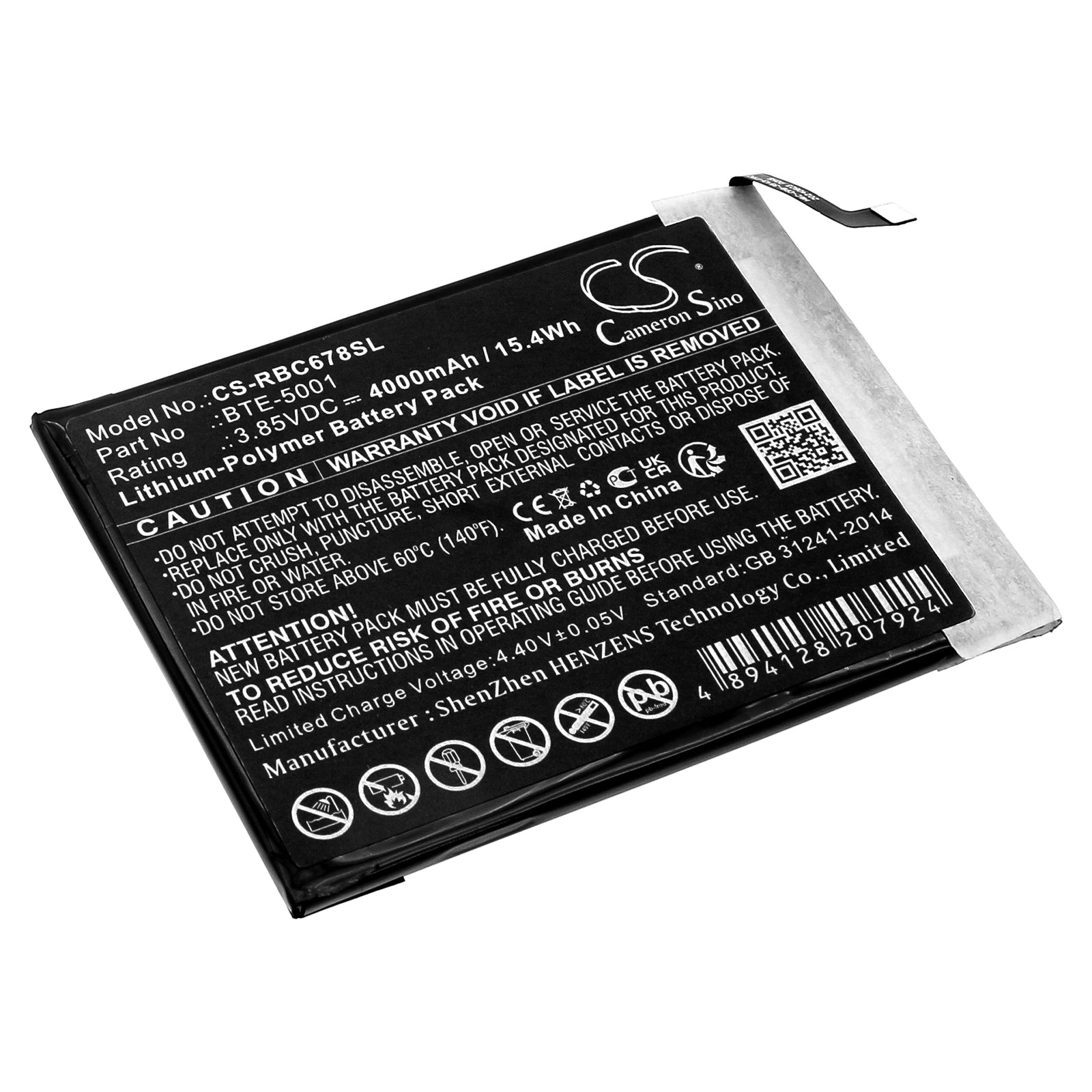 CS-RBC678SL Replacement Battery – Compatible with Magic 5G, Myra 5G, R678EL, R678L5