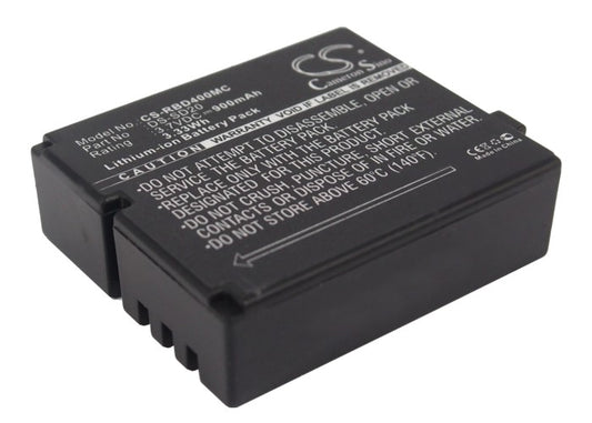 3.7V 900mAh/3.33Wh Li-Polymer Camera Battery for Rollei