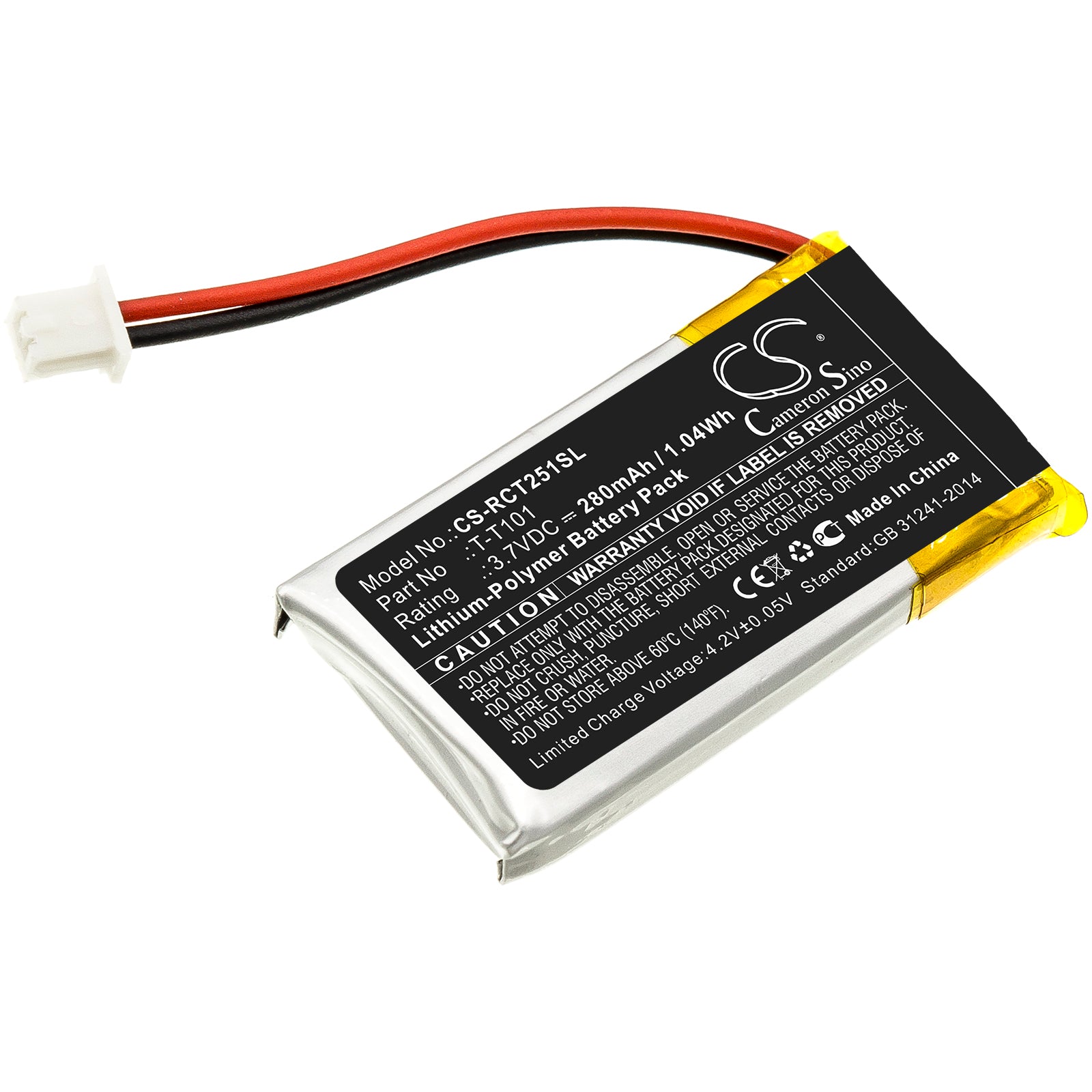 CS-RCT251SL Replacement Battery – Compatible with 25065, 25111, 25211, 25270