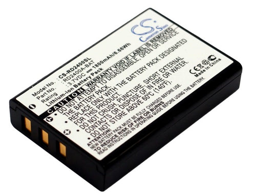 3.7V 1800mAh/6.66Wh Li-ion MP3/MP4/PMP Battery for Lawmate
