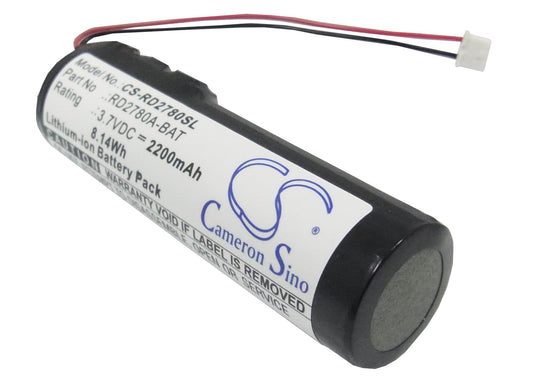 3.7V 2200mAh/8.14Wh Li-ion MP3/MP4/PMP Battery for RCA