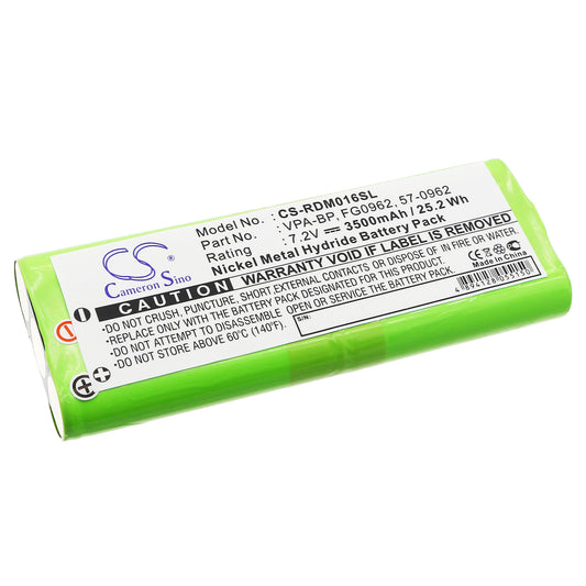 7.2V 3500mAh/25.20Wh Ni-MH Equipment/Survey Battery for Rover