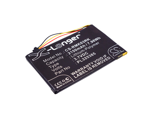 3.7V 2150mAh/7.96Wh Li-Polymer Keyboard Battery for Razer