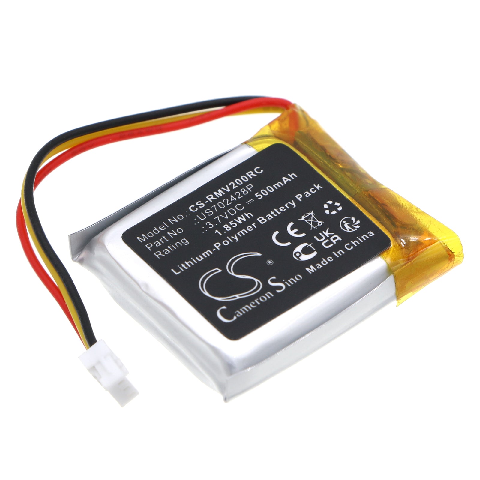CS-RMV200RC Replacement Battery – Compatible with Cobra Pro, Deathadder V3 Pro, RC30-030501, RZ01-0439, RZ01-0463, Viper Ultimate, Viper V2 Pro