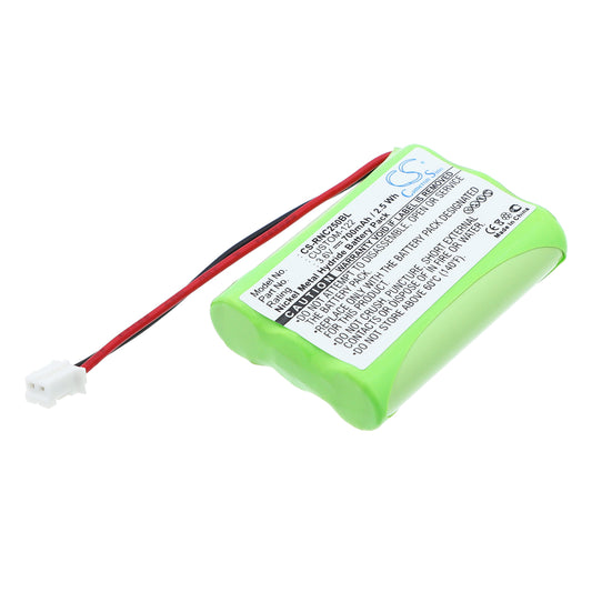 3.6V 700mAh/2.5Wh Ni-MH Payment Terminal Battery for Resistacap Inc