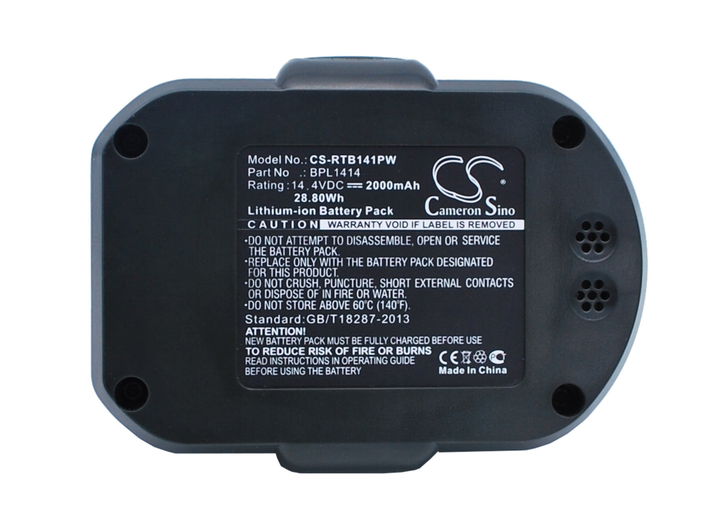 14.4V 2000mAh/28.80Wh Li-ion Power Tools Battery for Ryobi
