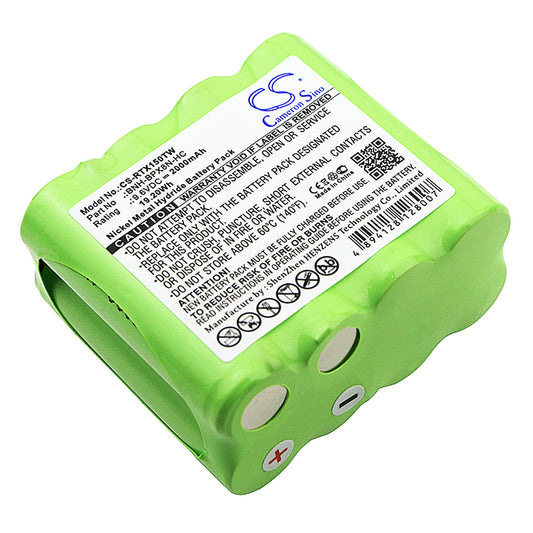 9.6V 2000mAh/19.20Wh Ni-MH Two-Way Radio Battery for Ritron