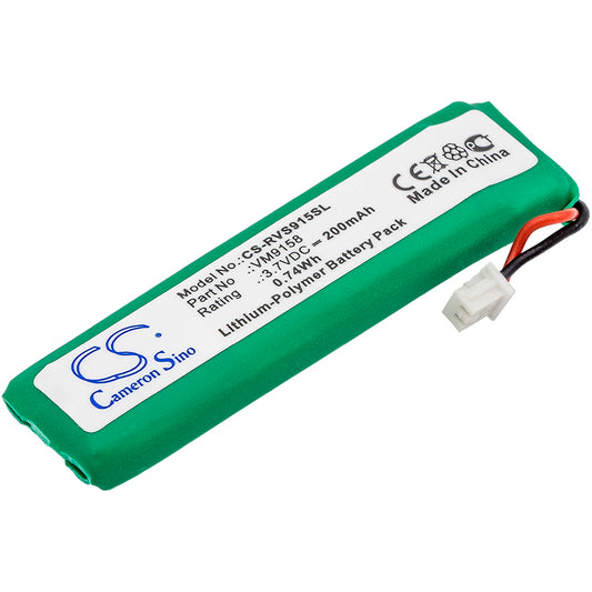 3.7V 200mAh/0.74Wh Li-Polymer Wireless Headset Battery for Revolabs