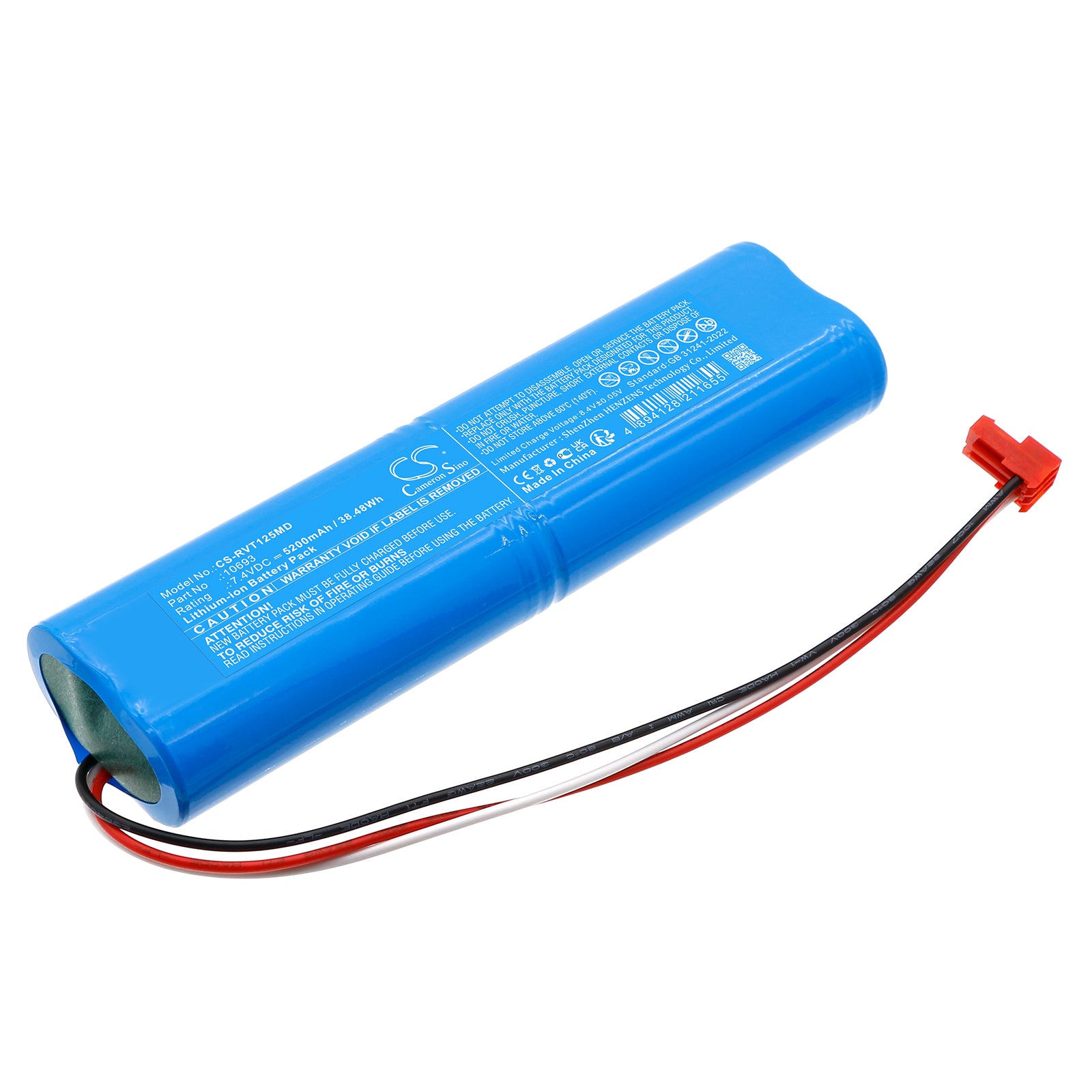 CS-RVT125MD Replacement Battery – Compatible with 12674, Ri-Vital