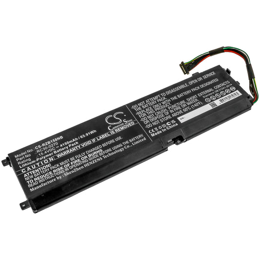 CS-RZB158NB Replacement Battery – Compatible with Blade 15 Base, Blade 15 Base 2018 GTX 1660 Ti, Blade 15 Base Model, Blade 15 GTX 1660 Ti, Blade Base 2018 RZ09-02705E76-, Hazel Blade 15 Base Stealth 20, Hazel Blade 15 RZ09-03006E92, RZ09-02705E75, RZ09-02705E75-R341, RZ09-02705E75-R3B1, RZ09-02705E75-R3U1, RZ09-02705E76, RZ09-02705E76-R3U1, RZ09-02705W75, RZ09-03006 92, RZ09-03006E92, RZ09-03009, RZ09-03009E97, RZ09-03009N76