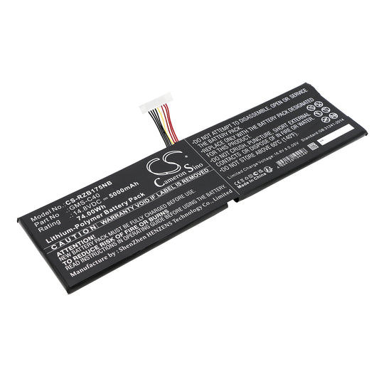 CS-RZB175NB Replacement Battery – Compatible with Blade Pro 17, Blade Pro 17 INCH 2013, Blade Pro 17 INCH 2015, Blade Pro 2013, Blade Pro 2015, RZ09-00991101, RZ09-00991102, RZ09-01171E11