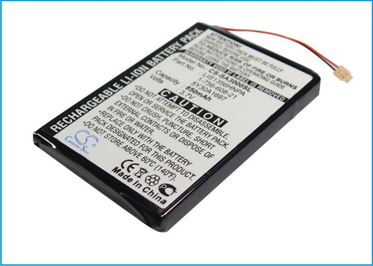 3.7V 850mAh Li-ion MP3/MP4/PMP Battery for Sony