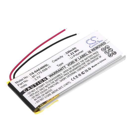 3.7V 330mAh Li-Polymer MP3/MP4/PMP Battery for Sony
