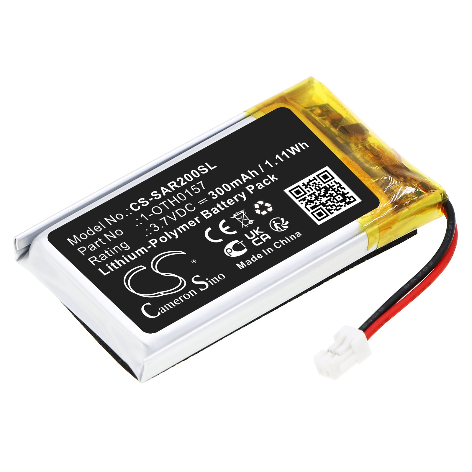 CS-SAR200SL Replacement Battery – Compatible with Micro AR2 receiver, Swar2 Airline