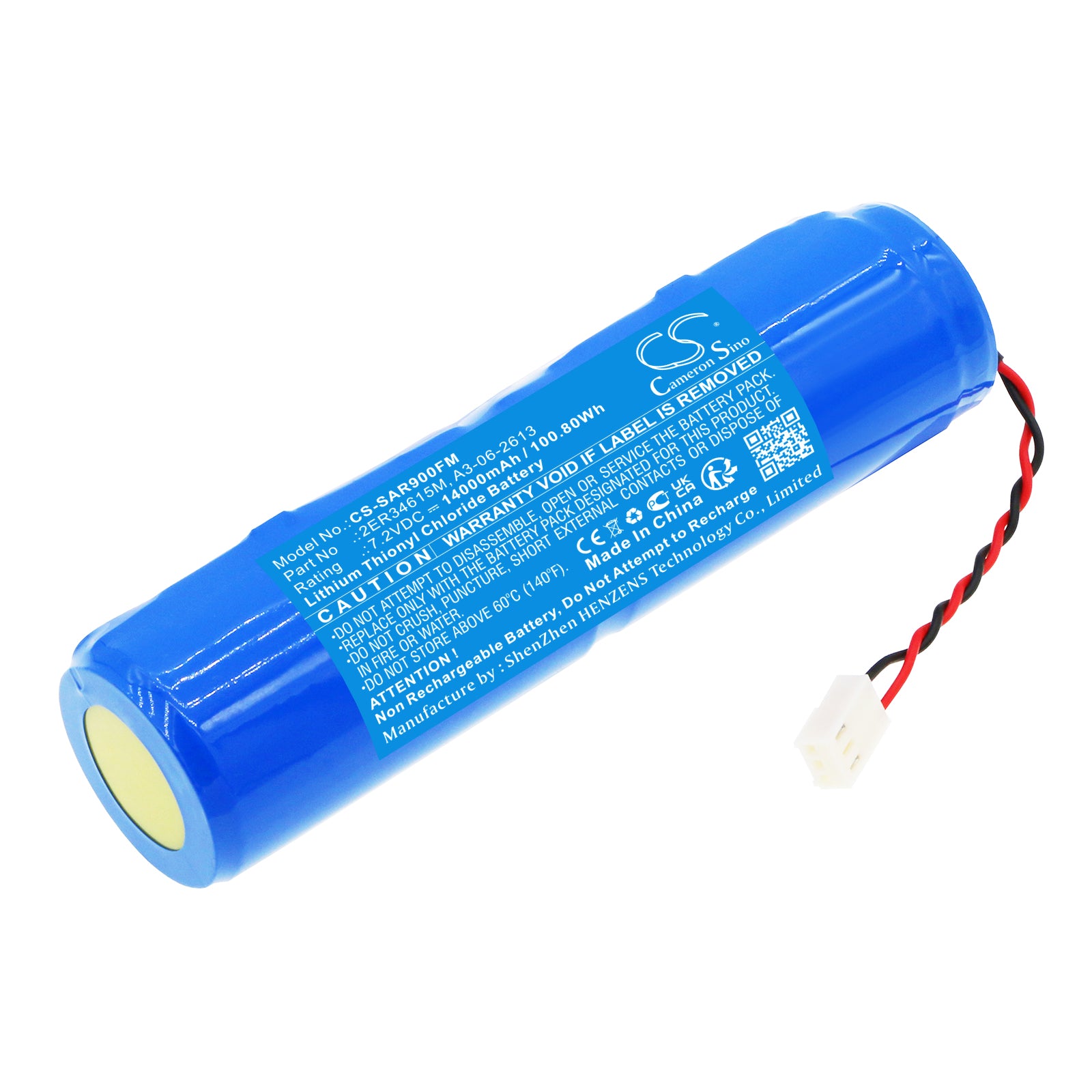 CS-SAR900FM Replacement Battery – Compatible with CRT100, ESR06, Fly through FT-501, FT501, JQX-30A, NBB-441, PLB-350, SAR-9, Spaceon ESR06