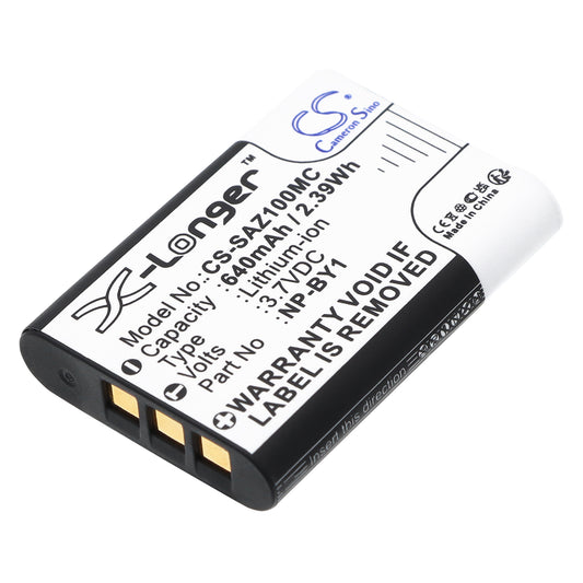 3.7V 640mAh/2.39Wh Li-ion Camera Battery for Sony