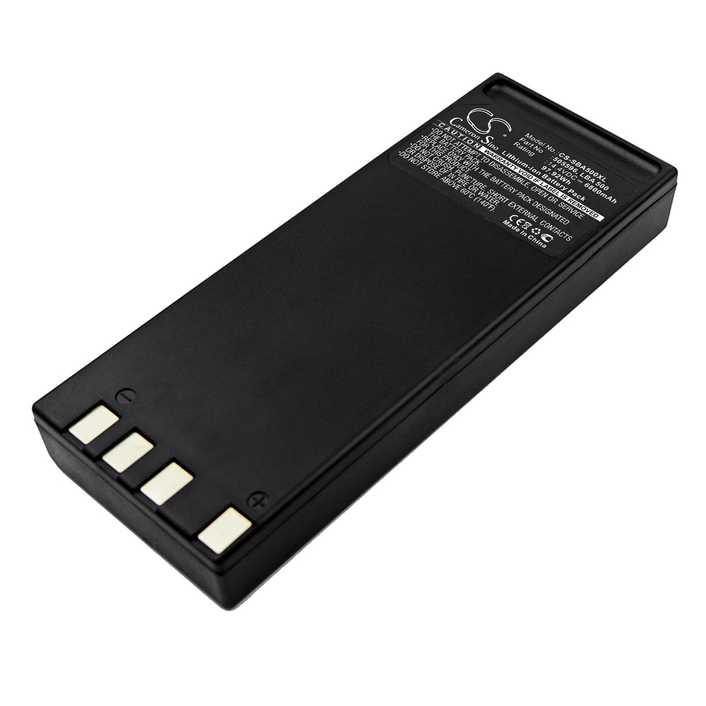 14.4V 6800mAh/97.92Wh Li-ion Wireless Headset Battery for Sennheiser