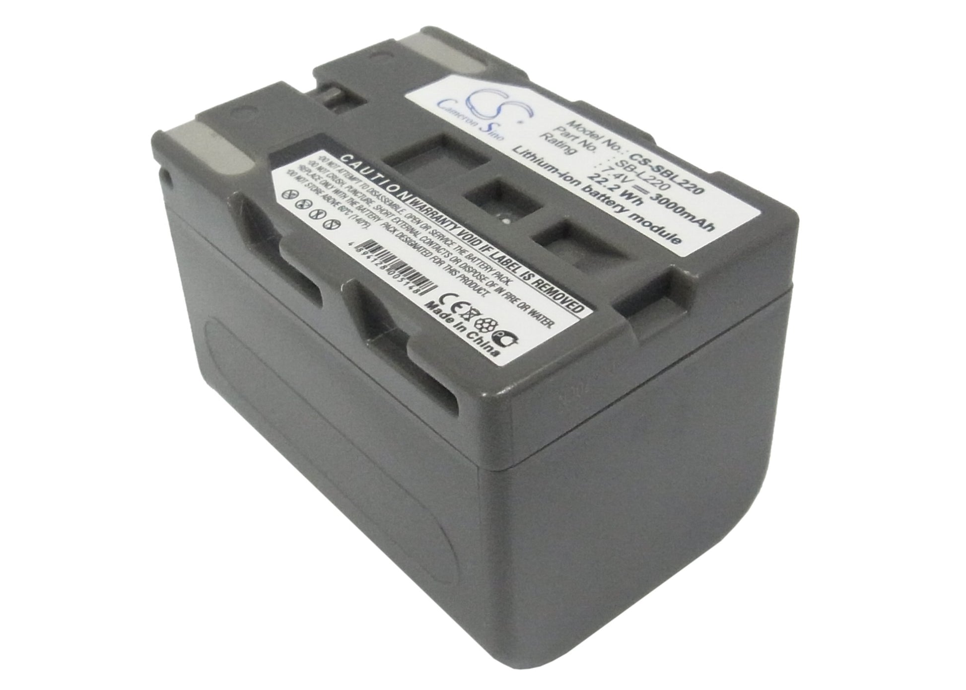 7.4V 3000mAh Li-ion Camera Battery for Leaf