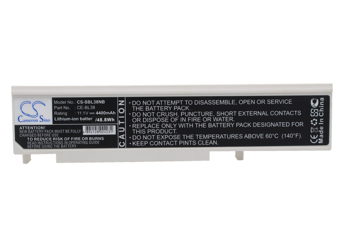 11.1V 4400mAh Li-ion Notebook/Laptop Battery for Sharp